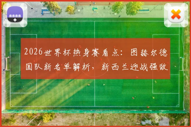 2026世界杯热身赛看点：图赫尔德国队新名单解析，新西兰迎战强敌备战攻略